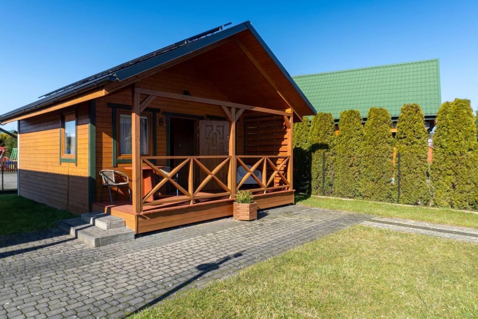 Domki Morena - Rodzinne Domki Blisko Plazy Karwia Exteriör bild